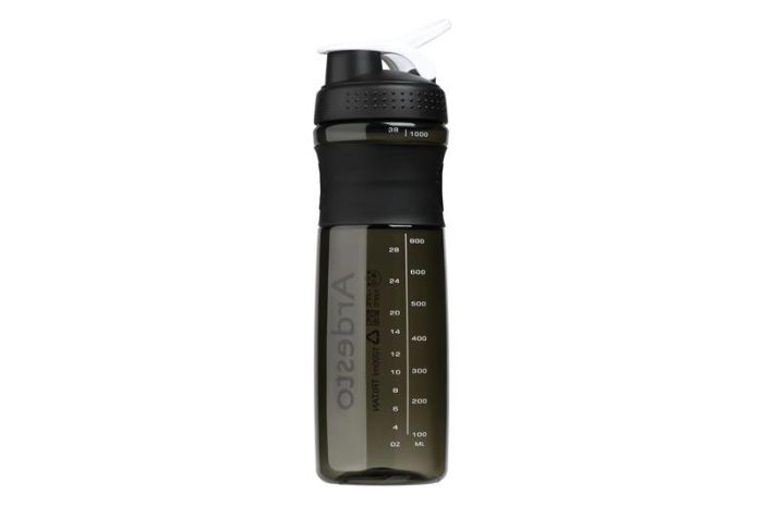Пляшка для води ARDESTO Smart bottle, 1000мл, тритан, чорний