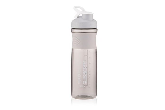 Пляшка для води ARDESTO Smart bottle, 1000мл, тритан, сірий