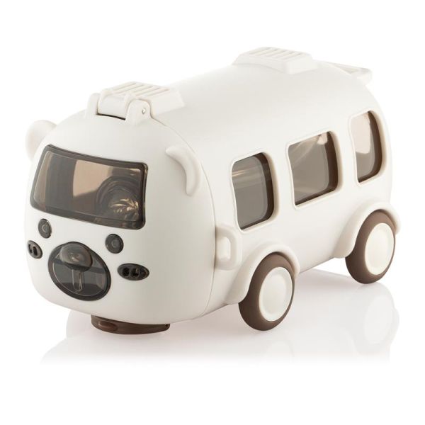 Пляшка для води ARDESTO Bear Bus 500мл, пластик, білий