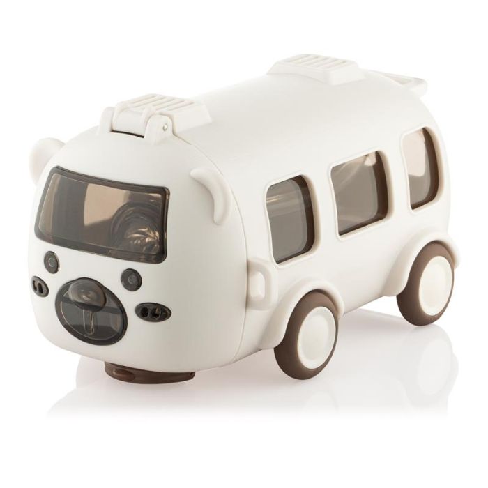 Пляшка для води ARDESTO Bear Bus 500мл, пластик, білий