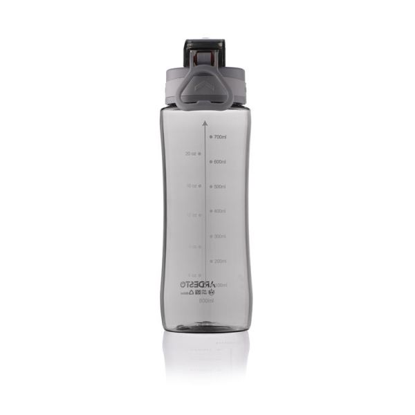 Пляшка для води ARDESTO Purity, 800мл, пластик, сірий