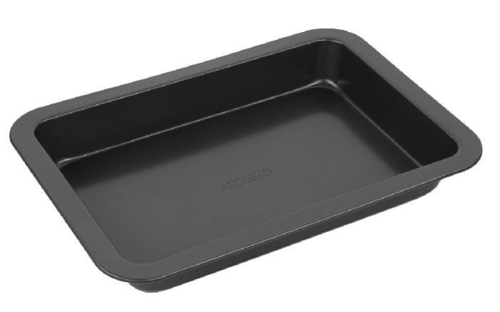 Форма для випікання ARDESTO Gemini, 34.5x24x4.5см, вуглецева сталь, прямокутна, сірий