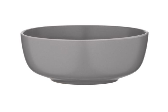 Салатник ARDESTO Cremona Dusty grey, 16см, кераміка, сірий