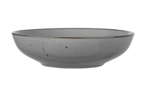 Тарілка супова ARDESTO Bagheria Grey, 20см, кераміка, сірий