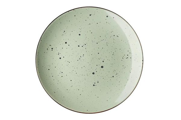 Тарілка обідня ARDESTO Bagheria Pastel green, 26см, кераміка, зелений