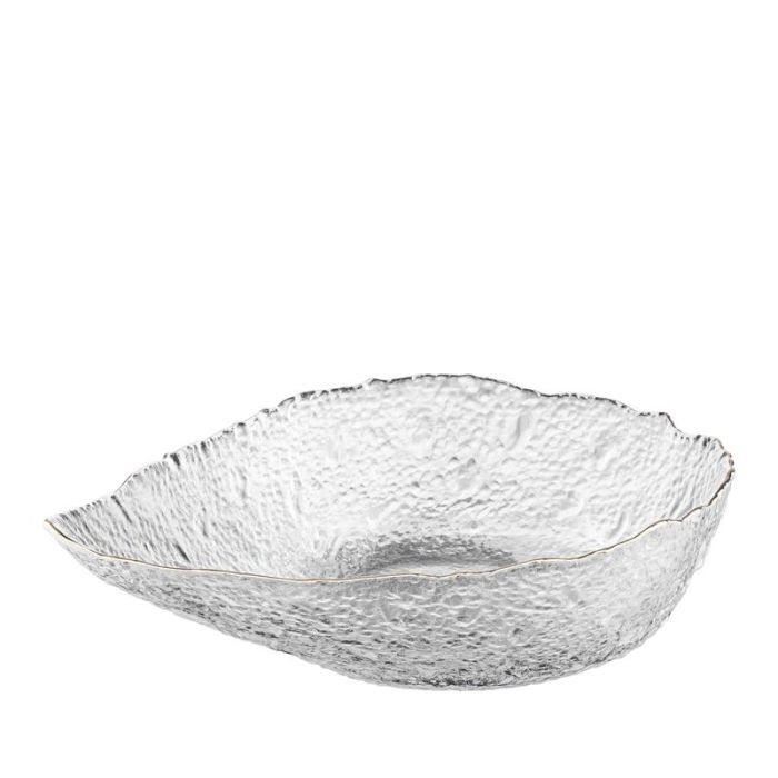 Салатник ARDESTO Leaf, 21.5см, скло, прозорий
