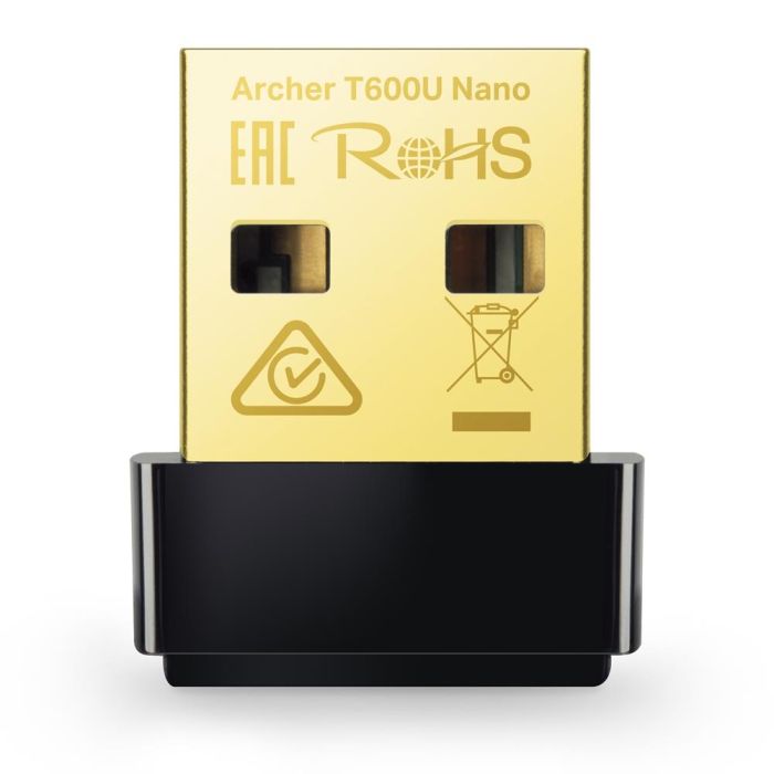 Адаптер WiFi TP-LINK Archer T600U nano AC600, USB
