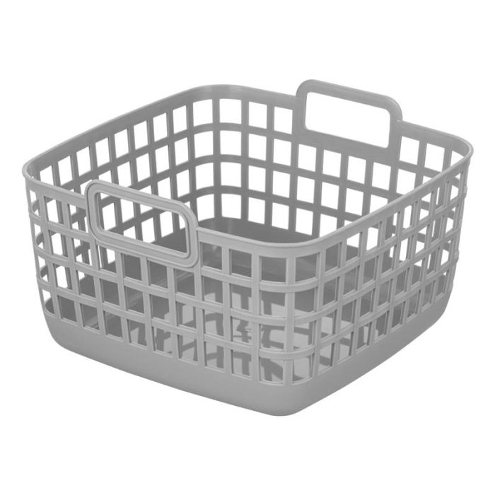 Кошик для зберігання ARDESTO 20.6x20x12.4см, 3л, пластик PP, cірий