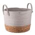 Кошик ARDESTO Minimalism 28х28х22см, паперовий шпагат, рогожка, сірий