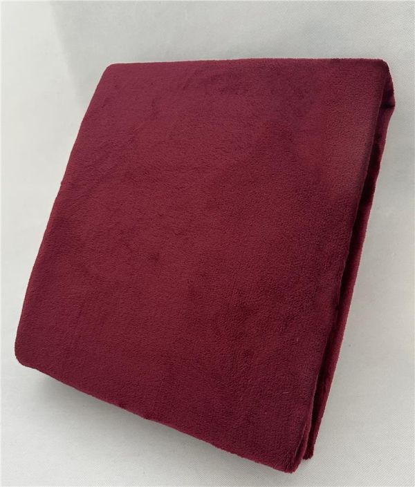 Плед ARDESTO Flannel 200х220см, 100% поліестер, бургунді