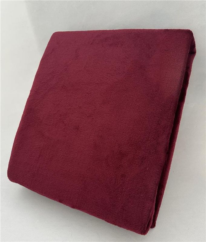 Плед ARDESTO Flannel 200х220см, 100% поліестер, бургунді