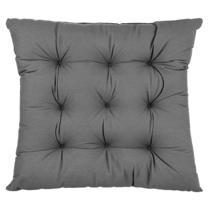 Подушка для стільця ARDESTO Soft 40х40см, 100% поліестер, сірий