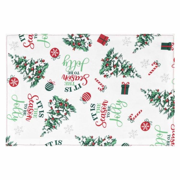 Серветка серв. ARDESTO Christmas Tree 30х45см, 100% поліестер, зелений