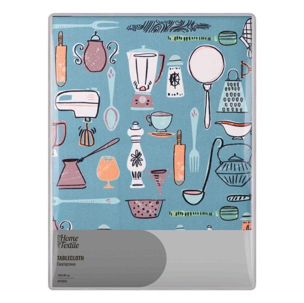 Скатертина ARDESTO Cookery 140х180см, 90% поліестер, 10% бавовна
