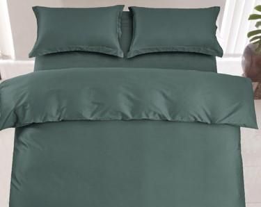 Підковдра ARDESTO Mix&Match Premium, 160х220см, 100% бавовна, сатин, зелений