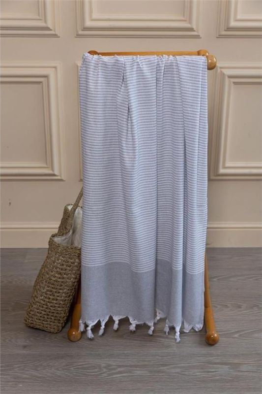 Рушник ARDESTO SPA 90х170см, 100% бавовна, сірий