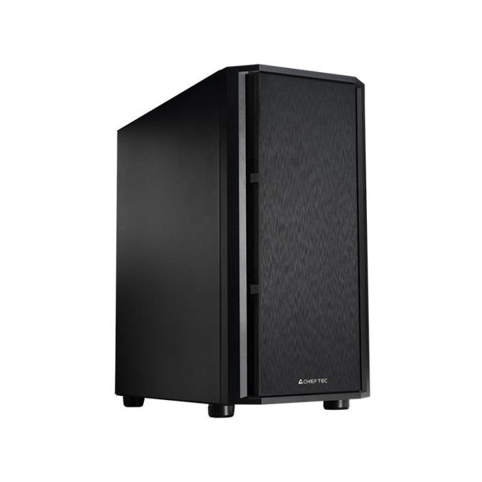 Корпус CHIEFTEC Pro Mini, без БЖ, 1xUSB3.0, 1xUSB2.0, 1xUSB Type-C, 1x120мм, Sound insulated panels, VGA 330мм, LCS ready, mATX, чорний