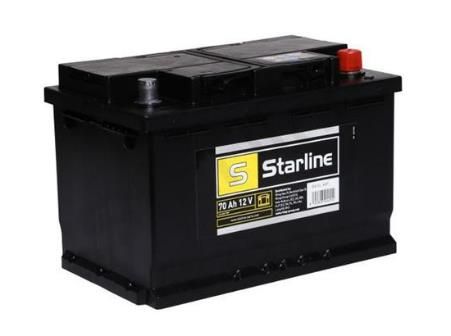 Акумулятор Starline 12В 70А·год 640A R+ (BA SL 66P)