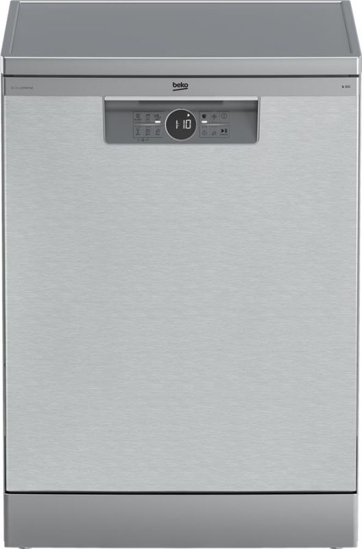 Посудомийна машина Beko, 15компл., D, 60см, дисплей, 3й кошик,  нерж
