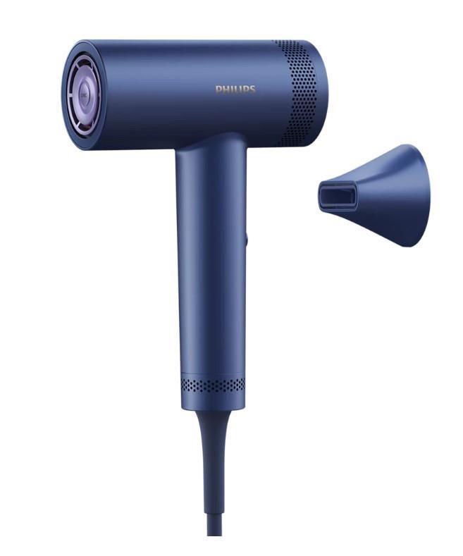 Фен Philips 8000 Series, 1400Вт, 3 режими, іонізація, хол. обдув, турборежим , аквамарин