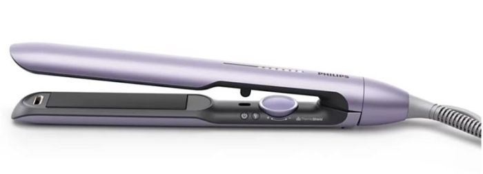 Випрямляч Philips 7000 Series, темп.режимів-12, 120-230С, пластини з аргановою олією, чохол, кераміка, фіолетовий