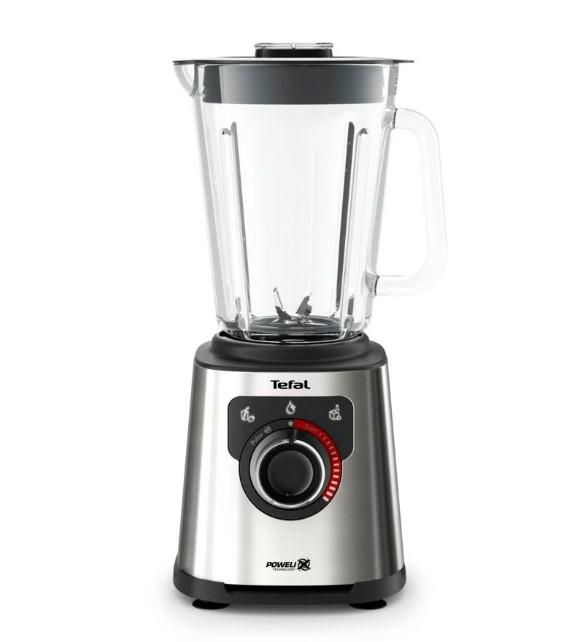 Блендер Tefal стаціонарний Perfect mix+ 1200Вт, чаша-1750мл, скло, сталь-чорний