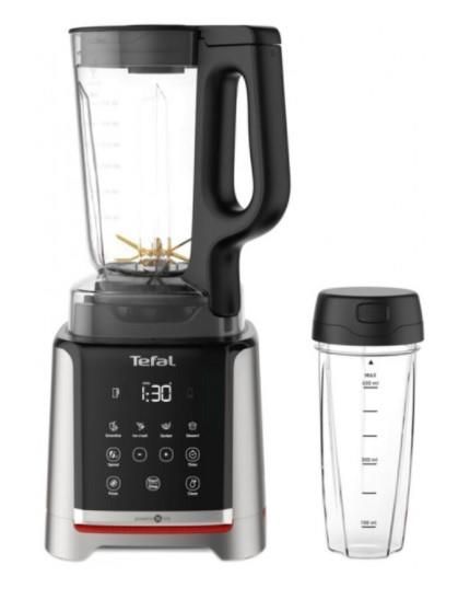 Блендер Tefal стаціонарний InfinyMix + 1600Вт, чаша-1750мл, стакан 600мл, сріблясто-чорний