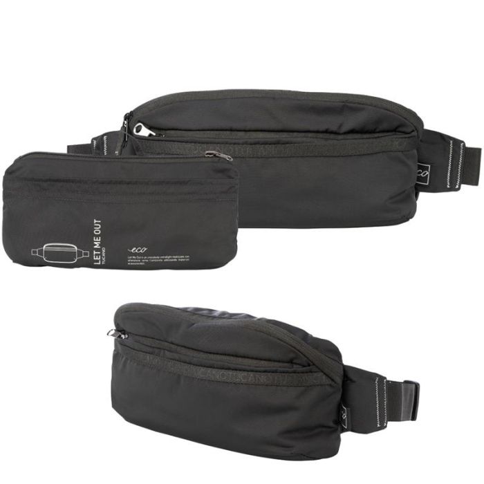 Сумка через плече, розкладна, Tucano Let Me Out Crossbody, чорна
