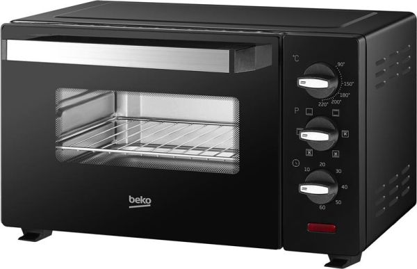 Піч електрична Beko, 19л, 1400Вт, механіч., конвекція, чорна