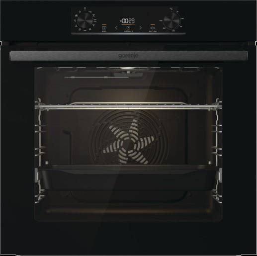 Духова шафа Gorenje електрична, 77л, A+, IconLed, чорний