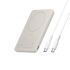 Акумулятор портативний літій-іонний Power Bank Belkin 5000мА·год, 15Вт/Qi2 7.5Вт, Slim Magnetic Ring, пісочний