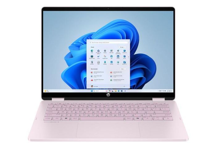 Ноутбук HP OmniBook 5 Flip x360 14" WUXGA IPS Touch, Intel 7-150U, 24GB, F1TB, UMA, DOS, рожевий