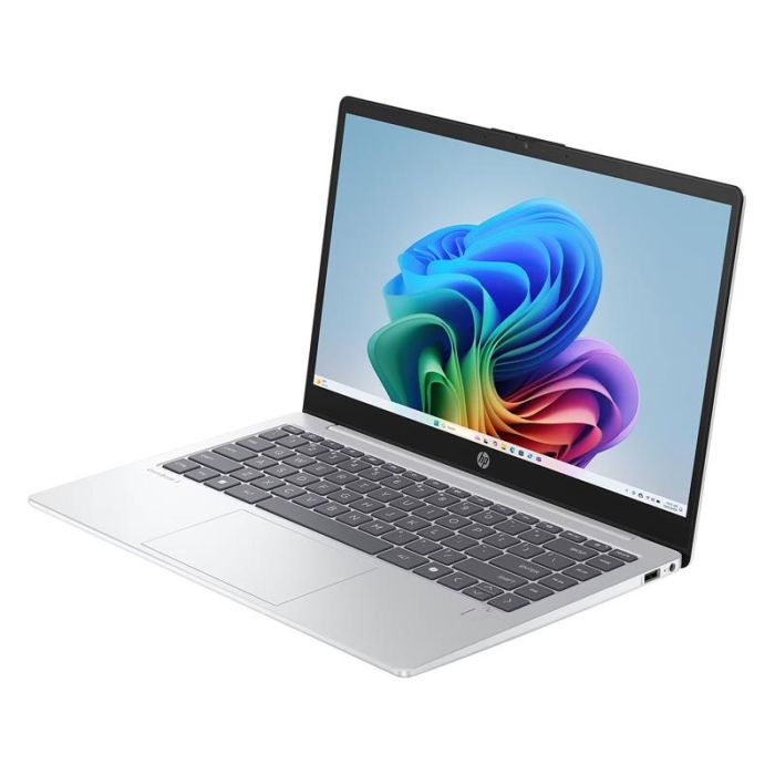 Ноутбук HP OmniBook 3 14-ha0001ua 14" FHD AG, AMD AI 5 340, 24GB, F1TB, UMA, Win11, сріблястий