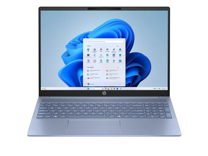 Ноутбук HP OmniBook 5 16-af1018ua 16" WUXGA IPS AG, Intel U7-255U, 16GB, F512GB, UMA, DOS, блакитний