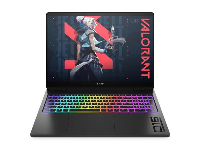 Ноутбук HP OMEN MAX 16-ah0041ua 16" 2.5K OLED, Intel U7-255HX, 64GB, F2TB, NVD5080-16, DOS, чорний