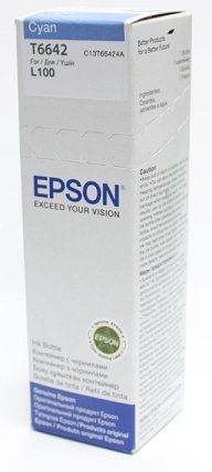 Контейнер з чорнилом Epson T6642 EcoTank L110/L120/L121/L1300/L1455/L210/L300/L3050/L3060/L3070/L355/L382/L386/L486/L550/L605/L655/L364/L132/L222/L312/L366/L456