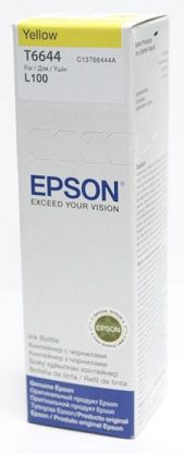 Контейнер з чорнилом Epson T6644 EcoTank L110/L120/L121/L1300/L1455/L210/L300/L3050/L3060/L3070/L355/L382/L386/L486/L550/L605/L655/L364/L132/L222/L312/L366/L456