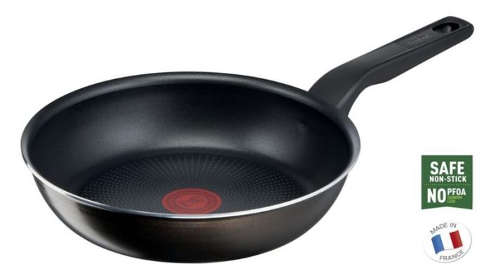 Сковорода Tefal XL Intense, 24см, алюміній, чорний