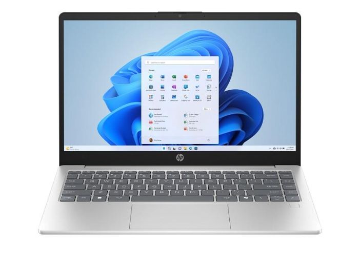 Ноутбук HP 14-hc0003ua 14" FHD IPS AG, Intel U5-225U, 16GB, F1TB, UMA, DOS, сріблястий