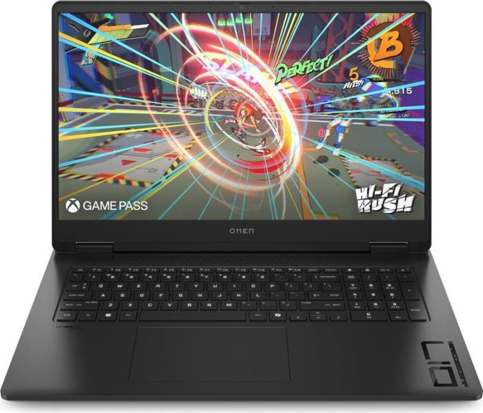 Ноутбук HP OMEN 17-db1002ua 17.3" FHD IPS AG, AMD AI 7 350, 24GB, F1TB, NVD5070-8, DOS, чорний