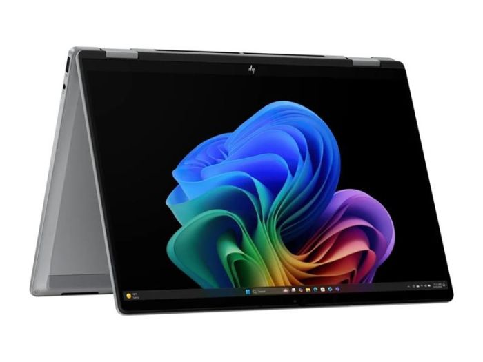 Ноутбук HP OmniBook X Flip x360 14-fk0004ua 14" WUXGA IPS Touch, AMD AI 5 340, 16GB, F512GB, UMA, Win11, сірий