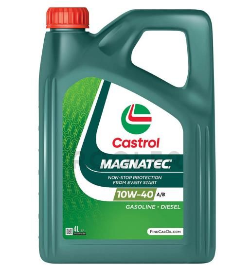Олива моторна Castrol Magnatec 10W-40  4л (MG 10W-40/4) (15F098)