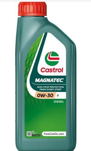 Олива моторна Castrol Magnatec Stop-Start 0W-30 1л (MG SS 0W30 D/1) (15D607)