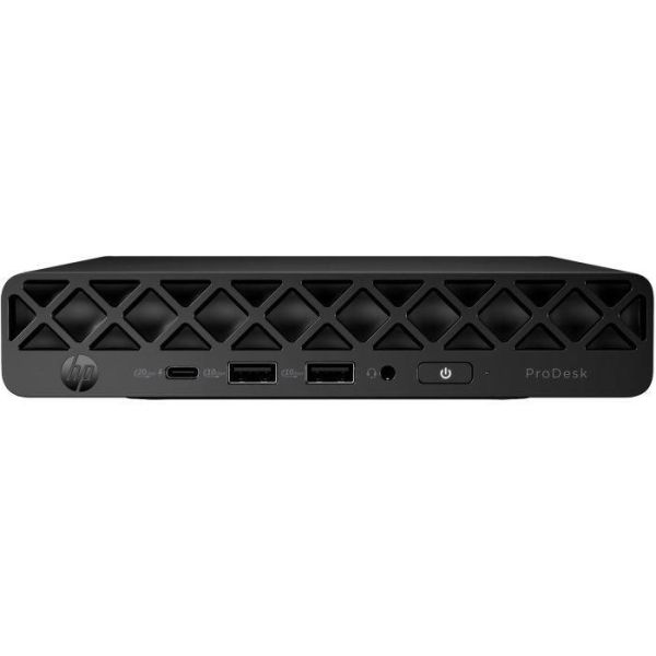 Комп`ютер персональний неттоп HP ProDesk 4-G1i Mini, Intel U7-265T, 16GB, F512GB, UMA, WiFi, кл+м, 3р, Win11P