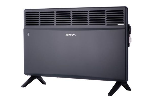 Конвектор ARDESTO CH-2000MCA, 2000 Вт, 20 м2, закритий нагрів. елемент, IP24, мех. керування, антрацит матовий