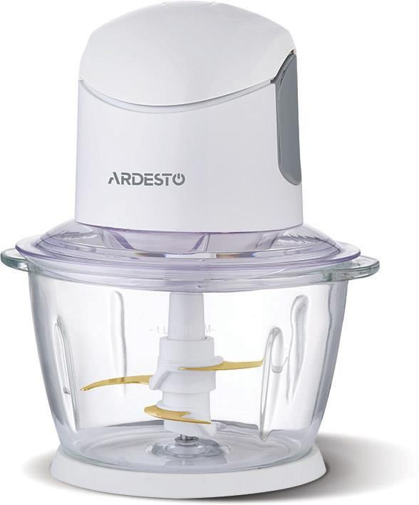 Подрібнювач ARDESTO, 400Вт, чаша-1000мл, скло, корпус-пластик, білий