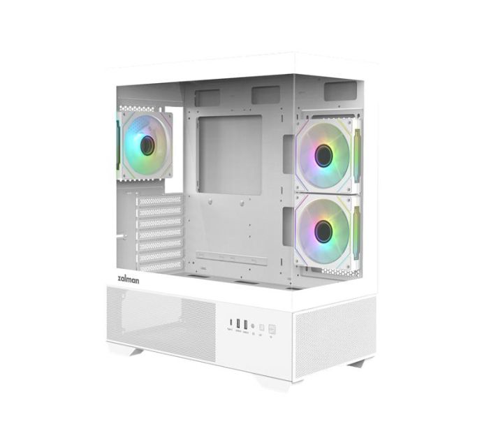 Корпус Zalman Chronix V2 без БЖ, 1xUSB3.0, 1xUSB2.0, 1x Type C, 2x120мм ARGB Reverse,  4x120мм ARGB, VGA 410мм, LCS ready, TG Side/Front Panel, ATX, білий