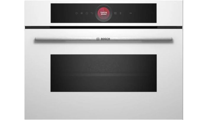 Духова шафа Bosch електрична компактна, 45л, A, дисплей, конвекція, ф-ція мікрохвиль, білий