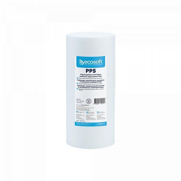 Картридж з спіненого поліпропілену Ecosoft BB10 4.5х10", 5мкм