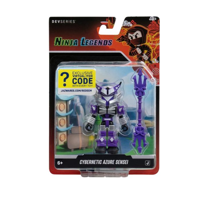 Ігрова колекційна фігурка DevSeries Core Figures Ninja Legends: Cybernetic Azure Sensei
